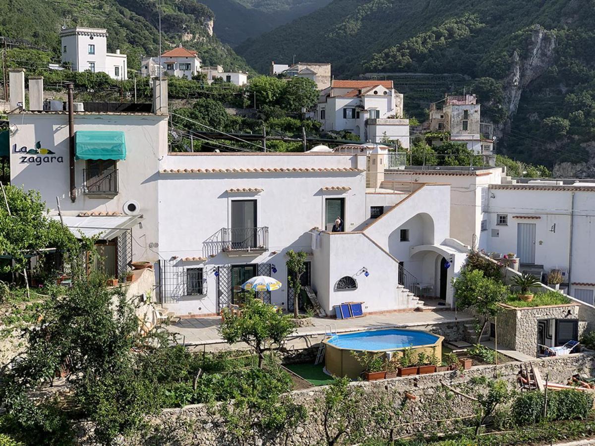 Villa La Zagara Minori Esterno foto