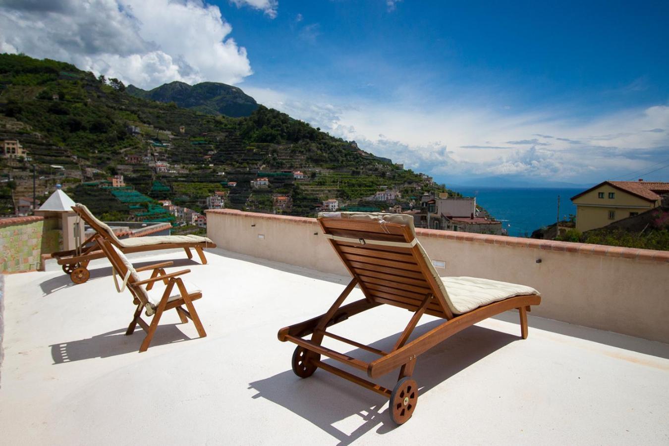 Villa La Zagara Minori Esterno foto